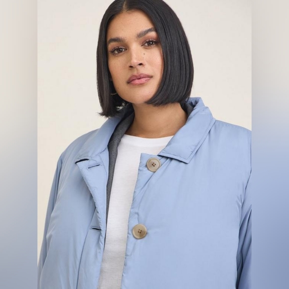 NWT Torrid Poly Fill Shacket - Picture 5 of 6